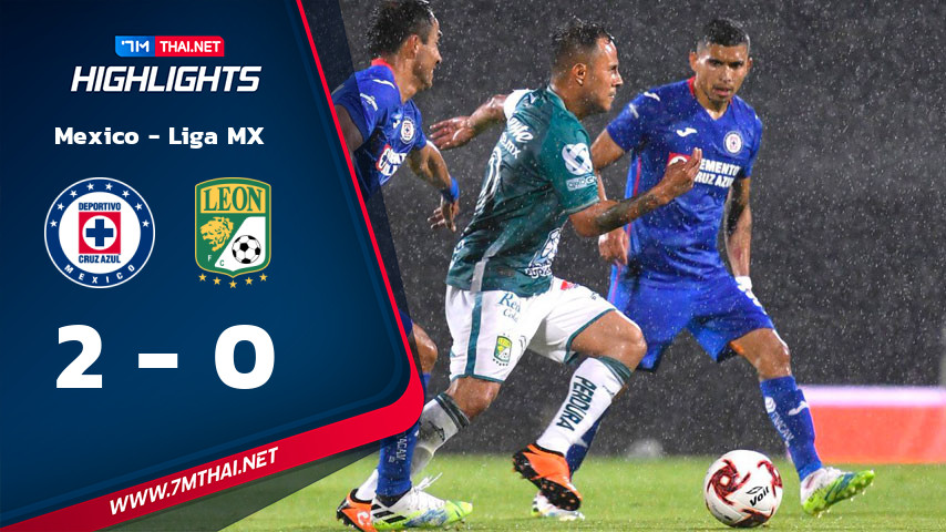 Mexico - Liga MX : Cruz Azul VS León